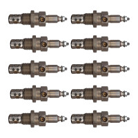 10 Glow Plugs Flame Glow Plugs 19 V NGK aftermarket...