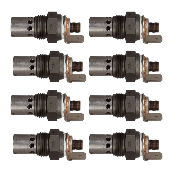 8 Glow Plugs Flame Glow Plugs 18 V NGK IAM expertise for PERKINS and others