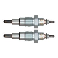 2 Glow Plugs Flame Glow Plugs 9.5 V NGK aftermarket...