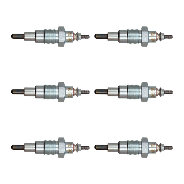 6 Glow Plugs Flame Glow Plugs 9.5 V NGK aftermarket expertise for MERCEDES-BENZ
