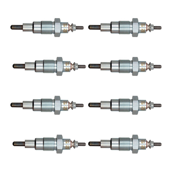 8 Glow Plugs Flame Glow Plugs 9.5 V NGK aftermarket expertise for MERCEDES-BENZ