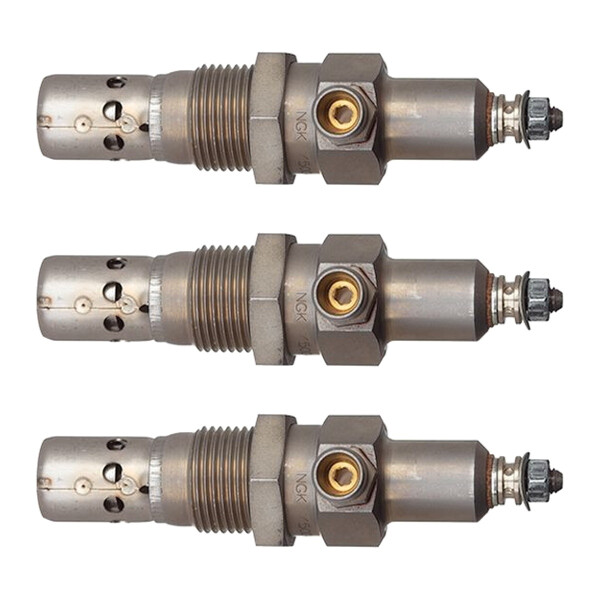 3 Glow Plugs Flame Glow Plugs 11 V NGK suitable for IVECO DAILY and others