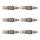 6 Glow Plugs Flame Glow Plugs 11 V NGK suitable for IVECO DAILY and others