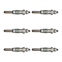 6 Glühkerzen Flammglühkerze 18 V NGK für...