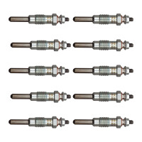 10 Glow Plugs Flame Glow Plugs 18 V NGK for MERCEDES-BENZ...