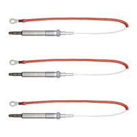 3 Glow Plugs Flame Glow Plugs 11 V NGK IAM expertise for...