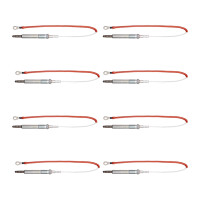 8 Glow Plugs Flame Glow Plugs 11 V NGK IAM expertise for...