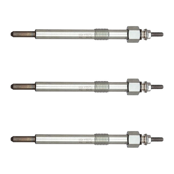3 Glow Plugs Flame Glow Plugs 11 V NGK Aftermarket Expertise for KUBOTA