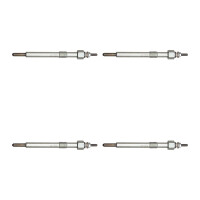 4 Glühkerzen Flammglühkerze 11 V NGK...