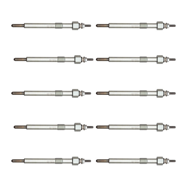 10 Glow Plugs Flame Glow Plugs 11 V NGK Aftermarket Expertise for KUBOTA