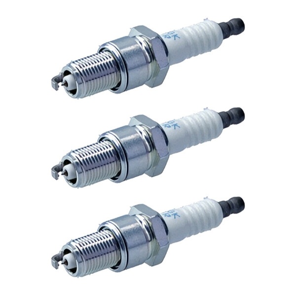 3 Zündkerzen fester SAE-Anschluss NGK IAM-Expertise für MITSUBISHI LANCER