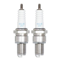 2 Zündkerzen mit Flachdichtsitz NGK...