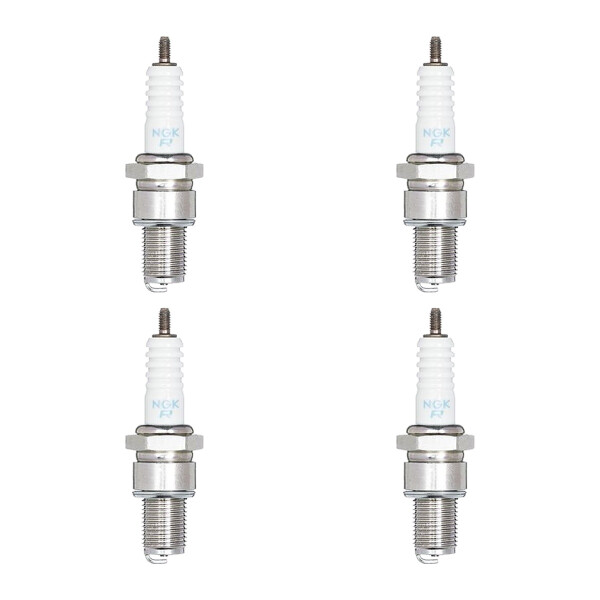 4 Zündkerzen mit Flachdichtsitz NGK Aftermarket-Expertise für u.a. SUZUKI