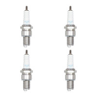 4 Zündkerzen mit Flachdichtsitz NGK...