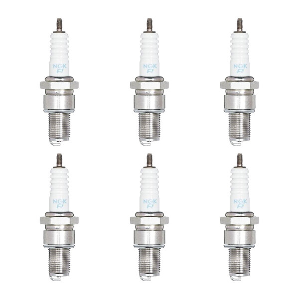 6 Zündkerzen mit Flachdichtsitz NGK Aftermarket-Expertise für u.a. SUZUKI