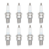 8 Zündkerzen mit Flachdichtsitz NGK...