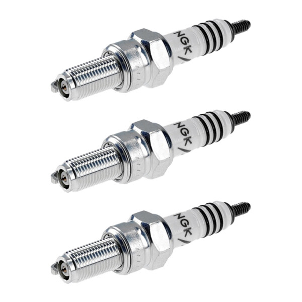 3 Spark Plugs with flat seat NGK IAM-Expertise Iridium IX for YAMAHA and others