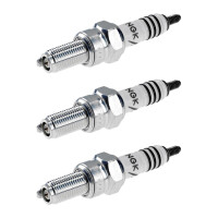 3 Spark Plugs with flat seat NGK IAM-Expertise Iridium IX...