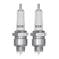 2 Spark Plugs fixed SAE connection NGK for e.g....