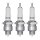 3 Spark Plugs fixed SAE connection NGK for e.g. MERCEDES-BENZ S-CLASS
