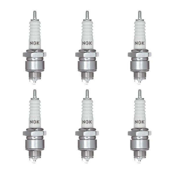 6 Zündkerzen fester SAE-Anschluss NGK für u.a. MERCEDES-BENZ S-KLASSE