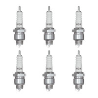 6 Spark Plugs fixed SAE connection NGK for e.g....