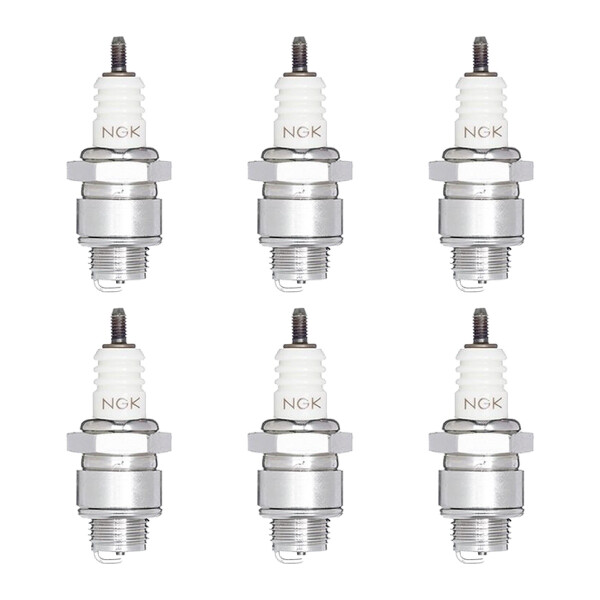 6 Spark Plugs with flat seal seat NGK Quick for TOYOTA and others