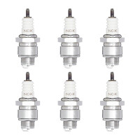 6 Spark Plugs with flat seal seat NGK Quick for TOYOTA...