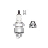 8 Zündkerzen mit Flachdichtsitz NGK Quick...