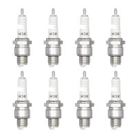 8 Zündkerzen mit Flachdichtsitz NGK Quick...
