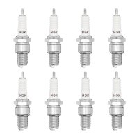 8 Spark Plugs with flat seat NGK Quick IAM-Expertise for...