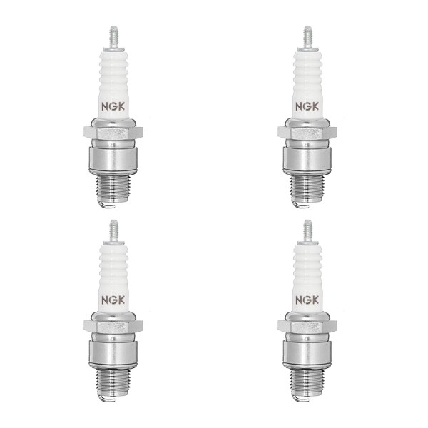 4 Spark Plugs with flat seal seat NGK Quick for SUZUKI and others