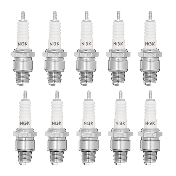 10 Spark Plugs with flat seal seat NGK Quick for SUZUKI and others