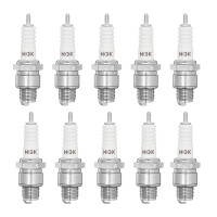 10 Spark Plugs with flat seal seat NGK Quick for SUZUKI...