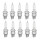 10 Spark Plugs with flat seal seat NGK Quick for SUZUKI and others
