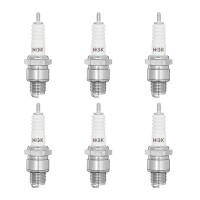 6 Spark Plugs with flat seal seat NGK Quick for MERCURY...