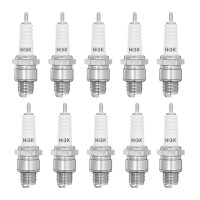10 Spark Plugs with flat seal seat NGK Quick for MERCURY...