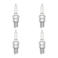4 Zündkerzen mit Flachdichtsitz NGK Quick...