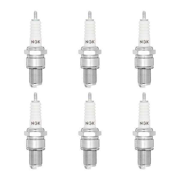 6 Spark Plugs with flat seat NGK Quick IAM-Expertise for KAWASAKI and others
