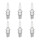 6 Spark Plugs with flat seat NGK Quick IAM-Expertise for KAWASAKI and others