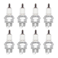 8 Spark Plugs with flat seal seat NGK Quick for HONDA and...