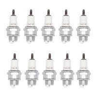 10 Spark Plugs with flat seal seat NGK Quick for HONDA...