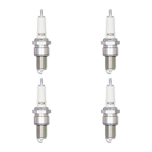 4 Spark Plugs with flat seat NGK Quick suitable for e.g. RENAULT 21