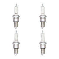 4 Zündkerzen mit Flachdichtsitz NGK Quick passend...