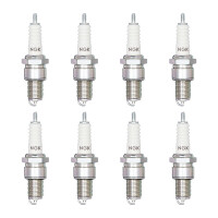 8 Zündkerzen mit Flachdichtsitz NGK Quick passend...