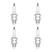 4 Zündkerzen mit Flachdichtsitz NGK Quick...