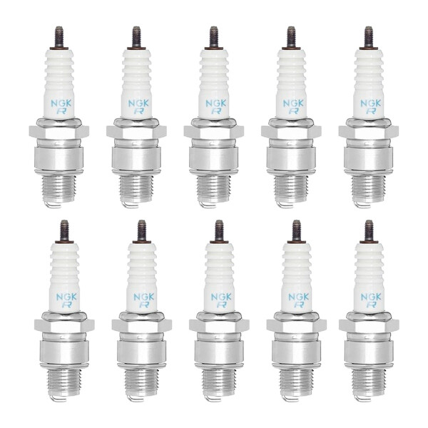 10 Zündkerzen mit Flachdichtsitz NGK Quick Aftermarket-Expertise für u.a. YAMAHA