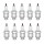 10 Spark Plugs with flat seal seat NGK Quick for AGRIA and others
