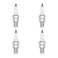 4 Zündkerzen mit Flachdichtsitz NGK Quick...