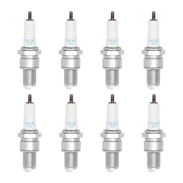 8 Zündkerzen mit Flachdichtsitz NGK Quick IAM-Expertise für u.a. KAWASAKI